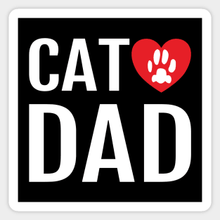 Cat Dad Sticker